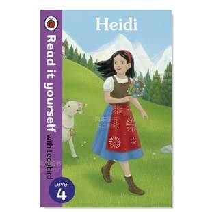 Heidi 进口原版 Read 海蒂英文儿童分阶阅读图书精装 with Level Ladybird 售 yourself 书 预