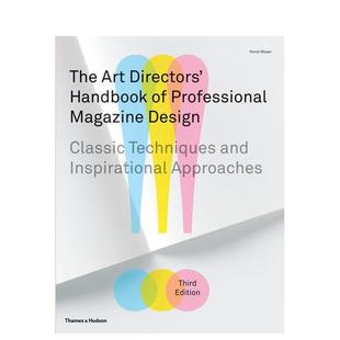 Handbook Design英文平面字体图 专业杂志设计艺术总监手册 Magazine Professional Directors 技巧与灵感方法Art 经典 现货