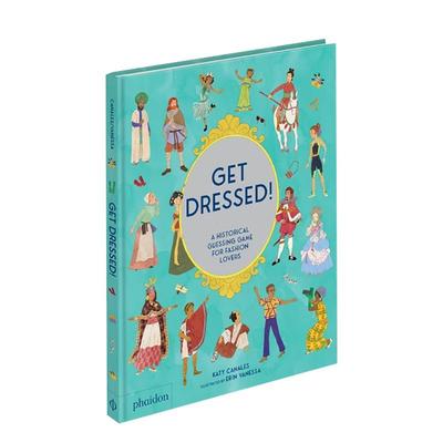 【现货】盛装出席！时尚爱好者的历史猜谜游戏Get Dressed! A Historical Guessing Game for Fashion Lovers英文儿童绘本知识百