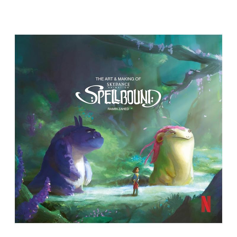 【预售】魔咒奇缘动画设定集英文插画原画设定集Ramin Zahed?进口原版书精装14岁以上The Art and Making of SpellboundTitan Bo