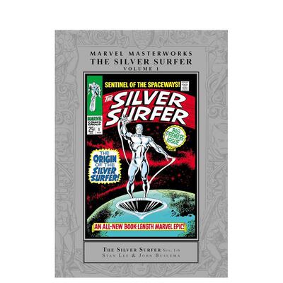 【预售】【Marvel】漫威大师作品银影侠卷1复刻版Marvel Masterworks The Silver Surfer Vol. 1 [Remasterworks]英文漫画图书精装