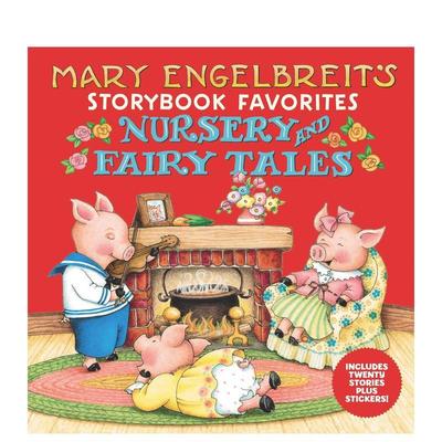【现货】玛丽恩格尔布赖特的托儿所和爱的童话故事书Mary Engelbreit’s Nursery 英文儿童绘本IP系列Engelbreit6-9岁Harpercolli
