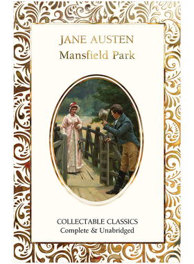 【预售】曼斯菲尔德公园英文文学小说进口原版外版书精装【Flame Tree Collectable Classics】Mansfield Park Jane Austen Flame