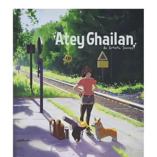 阿特利尔.盖兰An Artistic Publishing进口原版 现货 书9781 3dtotal 艺术之旅 Ghailan精装 Journey英文艺术插画原画设定集Atey