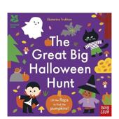 预售 Crow 英国国民信托万圣节大型寻宝游戏National Trust英文儿童趣味Ekaterina Trukhan纸板书Nosy UK进口原版 书9781839949