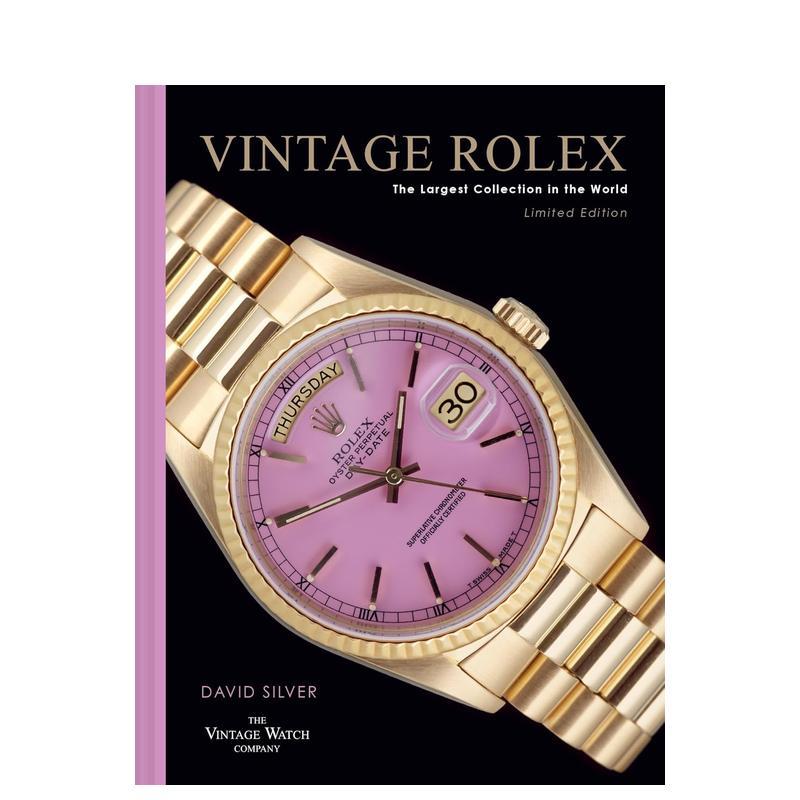 【预售】中古劳力士世界收藏(全球限量三色典藏版-丁香紫)Vintage Rolex Limited Edition 英文珠宝首饰精装Pavilion Books进口