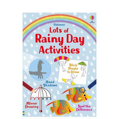 【现货】雨天活动书【Lots of】 Rainy Day Activities英文儿童趣味Kirsteen Robson Sam Smith平装Usborne children’s books36岁