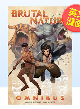 【现货】残酷的自然 合集Brutal Nature Omnibus英文漫画Saracino  Luciano 平装Marvel进口原版书