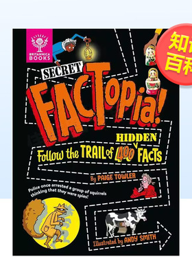 【预售】【FACia】趣味知识百科 秘密 大英百科全书英文儿童绘本知识百科进口原版图书Secret FACia!精装Paige Towler  Br