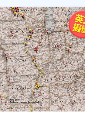 【预售】收集叶子 注释版英文摄影摄影师专辑进口原版外版书简装14岁以上Gathered Leaves Annotated Alec Soth MACK