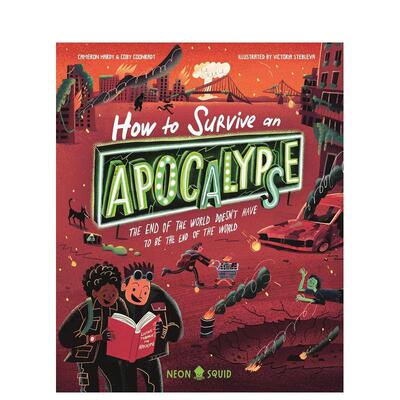 【预售】【极限生存指南】如何度过末日危机【Extreme Survival Guides】How to Survive an Apocalypse英文儿童绘本Coby Coonrad