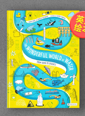 【现货】奇妙水世界：从水坝到沙漠英文儿童绘本动物生态环保进口原版书精装The Wonderful World of Water : From Dams to Deser