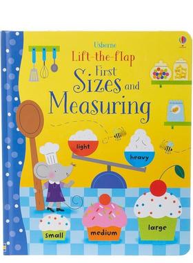 【预售】【翻翻书】基本尺寸和测量英文儿童趣味进口原版书【Lift-the-flap】 first sizes and measuring精装6岁-9岁Hannah Wat