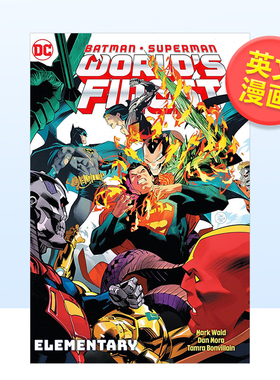 【现货】【DC Comics】蝙蝠侠超人卷3初学者英文漫画平装进口原版书Batman/Superman: World's Finest Vol. 3: Elementary Mark