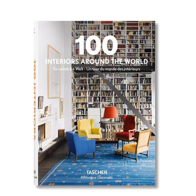 【现货】【TASCHEN】100例世界室内设计【Bibliotheca Universalis】100 INTERIORS AROUND THE WORLD英文室内设计空间与装饰精装