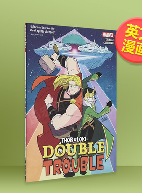 【现货】【Marvel】雷神与洛基双重麻烦英文漫画进口原版书Thor & Loki: Double Trouble Mariko Tamaki