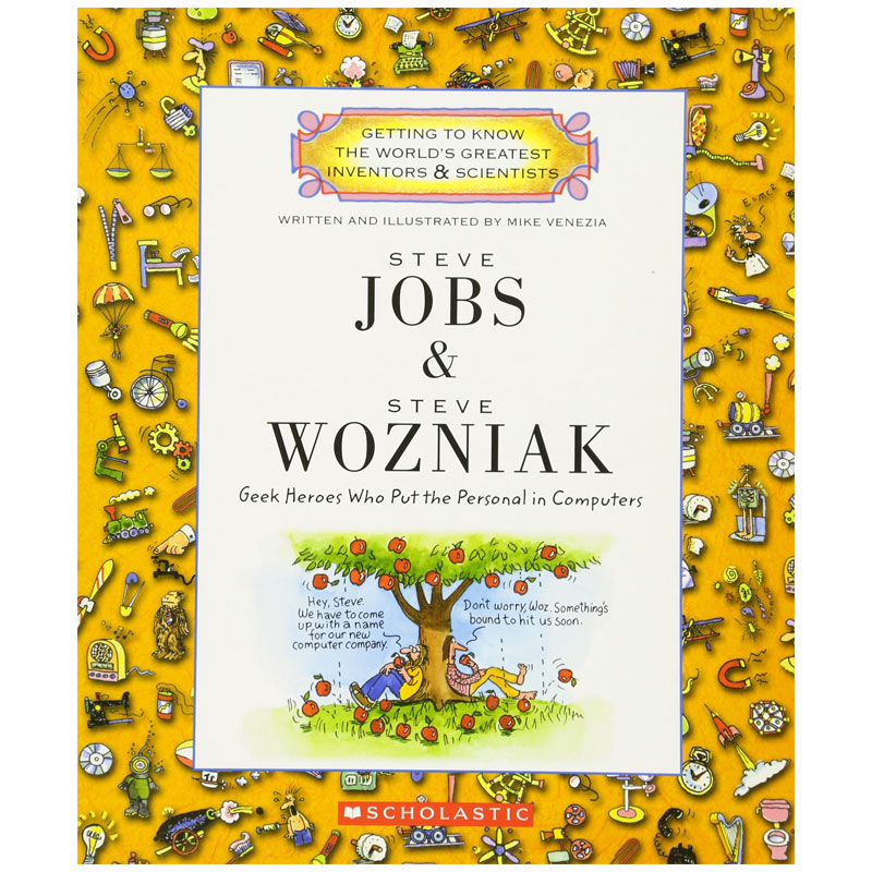 【现货】Getting to Know the World\'s Greatest Inventor Jobs and Steve Wozniak 认识世界科学家乔布斯和斯蒂夫沃兹尼亚克6-1 书籍/杂志/报纸 原版其它 原图主图