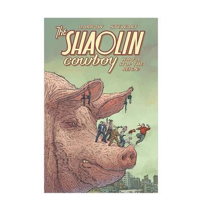 【现货】少林牛仔Shaolin Cowboy英文漫画Dark Horse进口原版书9781506722047