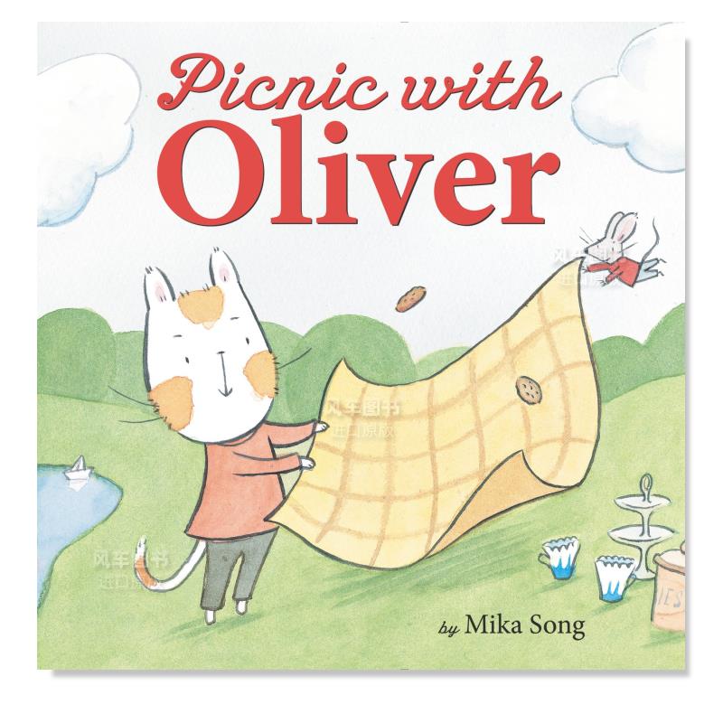 【现货】与奥利弗一起野餐英文儿童绘本自我认知情绪管理进口原版书Picnic with Oliver Song著Harpercollins出版