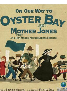 【现货】去牡蛎湾的路上On Our Way to Oyster bay英文儿童绘本自我认知情绪管理Monica Kulling精装Kids Can Press3-6岁进口原版