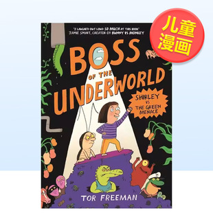 【预售】【冥界老大】苐1册雪莉大战绿魔Boss of the Underworld英文儿童漫画Tor Freeman平装Hodder Children books6-9岁进口原版