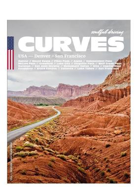 【预售】曲线丹佛 —— 旧金山CURVES USA Denver - San Francisco英文旅行Stefan Bogner平装进口原版书Delius Klasing Verlag97