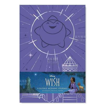 【预 售】迪士尼心愿：许愿指南日记本英文生活综合Disney Wish: A Guided Wishing Journal精装Insight Editions