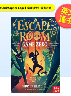 【预售】【获奖作者Chrisher Edge】密室逃生Escape Room英文青少年读物Chrisher Edge平装Nosy Crow UK进口原版书9781805135845