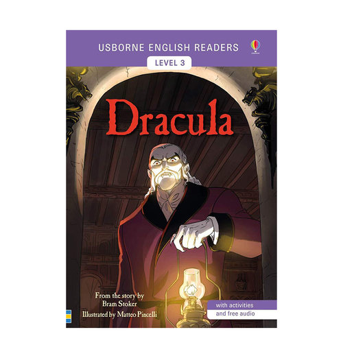 【现货】吸血鬼英文儿童分阶阅读进口原版外版书ER Dracula0Usborne children’s books
