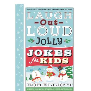 Jolly 现货 Out Jokes 6岁进口原版 笑话 Kids英文儿童章节书ElliottHarpercollins3 笑爆肚子 书9 快乐笑话Laugh for Loud