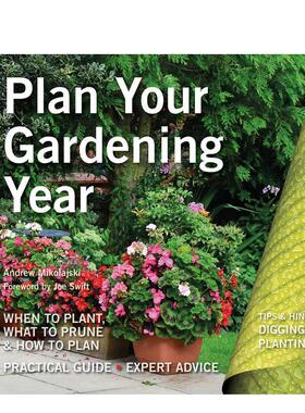 【现货】一年园艺计划Plan Your Gardening Year英文生活综合Andrew Mikolajski平装Flame Tree进口原版书9781786 22