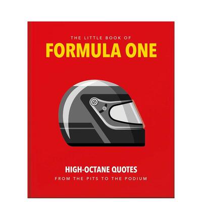 【预售】一级方程式赛车 小书指南【Little Book】The Little Guide to Formula One英文运动Orange Hippo精装进口原版书Welbeck