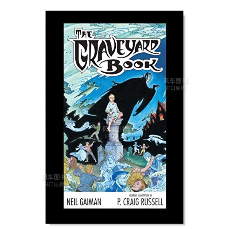 【现货】墓地书漫画小说单卷特别限量版英文儿童分阶阅读进口原版书Graveyard Book Graphic Novel Single Volume Special Li