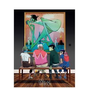 【现货】街头霸王艺术画册The Gorillaz Art Book英文漫画GorillazZ2 Comics进口原版书9781954928008