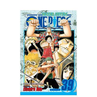 【预 售】海贼王 卷39英文漫画图书进口原版书One Piece Vol. 39平装Eiichiro Oda14岁以上VIZ Media