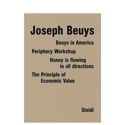【预售】约瑟夫博伊斯盒装Joseph Beuys英文艺术家艺术工作室Klaus StaeckSteidl进口原版书9783969990988