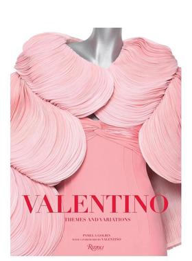 【预售】主题与变奏曲Valentino Themes and Variations英文时尚设计师品牌Pamela GolbinRizzoli进口原版书9780847831722