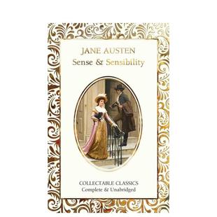 【现货】理智与情感【Flame Tree Collectable Classics】Sense & Sensibility英文文学小说Jane Austen? ?Judith John?Flame Tre
