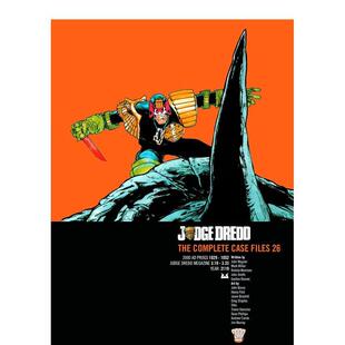 The 预售 Rebellion Wagner进口原版 Dredd 书平裝14岁以上Judge 爵德判官第26版 Complete 完整案件档案英文漫画John