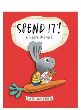 【现货】花掉它 金钱宝典Spend It! Moneybun-Exp-Prop英文儿童章节书McleodNancy Paulsen Books3-6岁进口原版书9780593090459