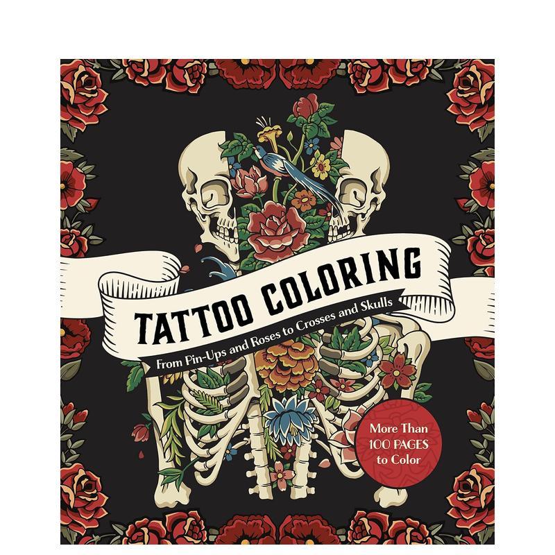 纹身涂色书 Tattoo Co