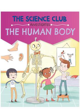 【预售】科学俱乐部大调查人体The Science Club Investigates: The Human英文儿童绘本知识百科Auld Mary平装6-9岁Wayland进口原