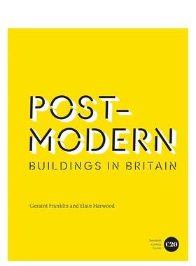 【预售】英国后现代建筑Post-Modern Buildings in Britain英文建筑设计建筑风格与材料构造Elain Harwood精装Batsford进口原版书