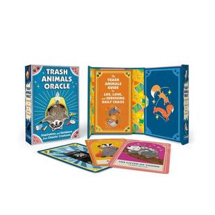 灵感和指导Trash 垃圾动物预言牌来自混沌生物 Animals Oracle英文心灵励志ALEXANDER 书Running SCHNEIDER卡牌进口原版 预售
