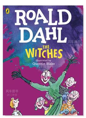 【预售】女巫(彩色版)英文儿童绘本IP系列进口原版外版书The Witches (Colour Edition)DahlPuffin Books (UK)