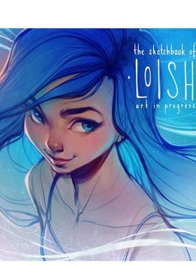 【现货】Loish素描本 艺术创作The Sketchbook of Loish英文艺术插画原画设定集Lois van Baarle精装3dtotal Publishing进口原版书