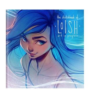 3dtotal 书 艺术创作The Loish英文艺术插画原画设定集Lois van Loish素描本 Sketchbook Publishing进口原版 Baarle精装 现货