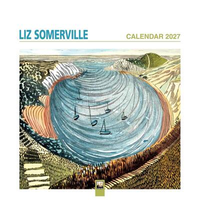 【预售】莉兹·萨默维尔挂历 2027年（艺术日历） Liz Somerville Wall Calendar 2027 (Art Calendar) 原版日历