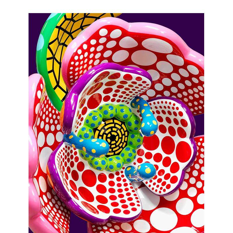 【预售】草间弥生我每天都在拥抱鲜花英文博物馆展览私人收藏画册进口原版外版书RobertSlifkin精装14岁以上YayoiKusamaISpendEa