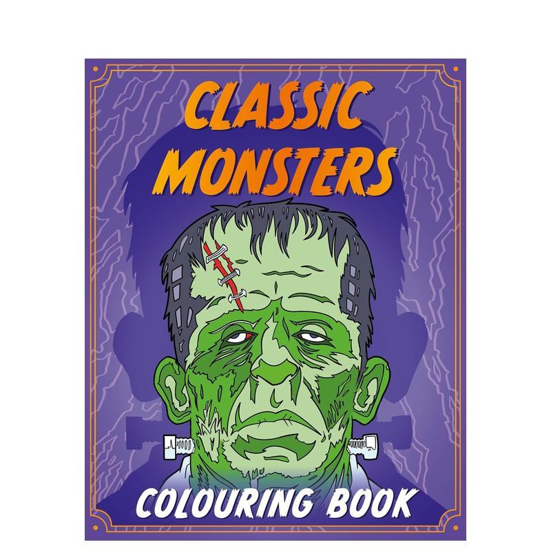 经典怪物涂色书 Classic